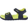 Geox J FOMMIEX Boy Sandaal, Navy/Lime, Navy Lime, 20 EU