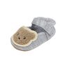 Generic Baby- Meisjes-Leuke Beer-Patroon Peuter Schoen-Binnenschoenen-Cartoon Babyschoenen Kinderschoenen 34, grijs, 22 Toddlar