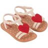 Ipanema Unisex My First Baby Sandalen, beige/beige/rood, 24 EU, Beige Beige Rood, 24 EU