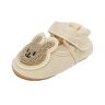 Generic Baby- Meisjes-Leuk Konijntje Patroon Peuter Schoen-Binnenschoen Cartoon Babyschoenen Badschoenen 24, wit, 19 EU