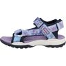 Geox J Borealis Girl Sandaal, Navy/Violet, 32 EU, Navy Violet, 32 EU