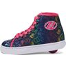 Heelys Veloz Sneaker, Blauw/Roze/Regenboog, 4 UK, Blauw Roze Regenboog, 36.5 EU