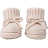 Lodger Newborn sokjes Babysokje Blijft zitten Merinowol 0-6M Creme