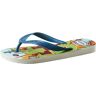 Havaianas Kids Minecraft White Blue Comfy Flipflop, 26 EU, White Blue Comfy, 26 EU