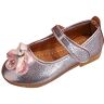 KKvoPiQ Kinderschoenen, elegante kinderschoenen, kinderschoenen, meisjes, feestelijke ballerinaschoenen, avondschoenen, platte schoenen, pailletten, kinderschoenen, roze, 22 EU