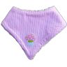 Farbgewitter Piccalilly baby driehoekige doek badstof vliegenzwam roze roze/wit