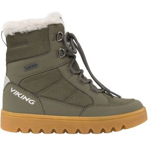 Viking Fleek Zip Gtx Vintersko Til Barn, Pine