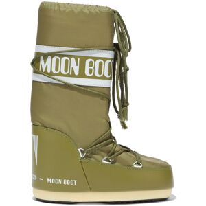 Moon Boot Kids' Icon Nylon Boots  Khaki 23-26, Khaki