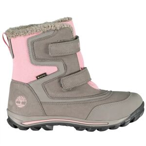 Timberland Chillberg 2-strap Boot Gore-Tex, vintersko junior Md Grey Suede W Pink