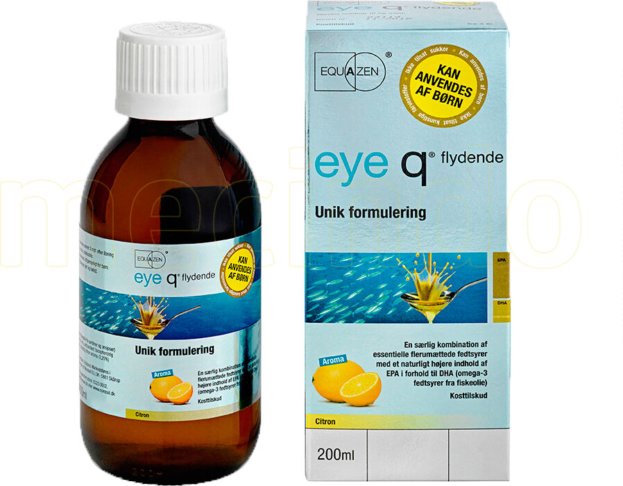 Eye Q Flytende - Citron - 200 ml