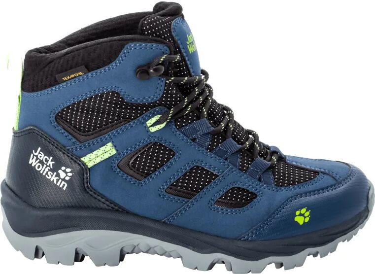 Jack Wolfskin Vojo Texapore Mid Kids Blå