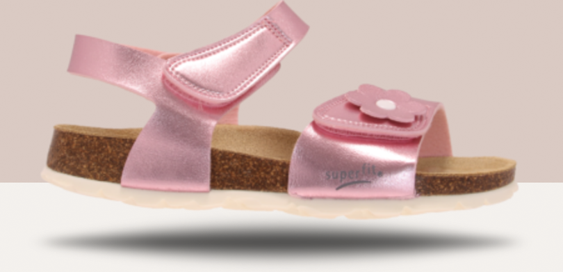 Merker SUPERFIT Superfit - Sandal Tecno Rosa blomst 30