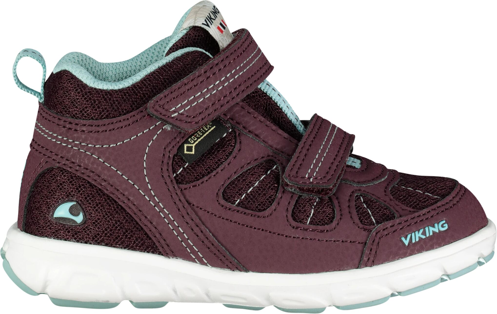 Viking Ludo Mid, fritidssko barn 27 Plum/Aqua