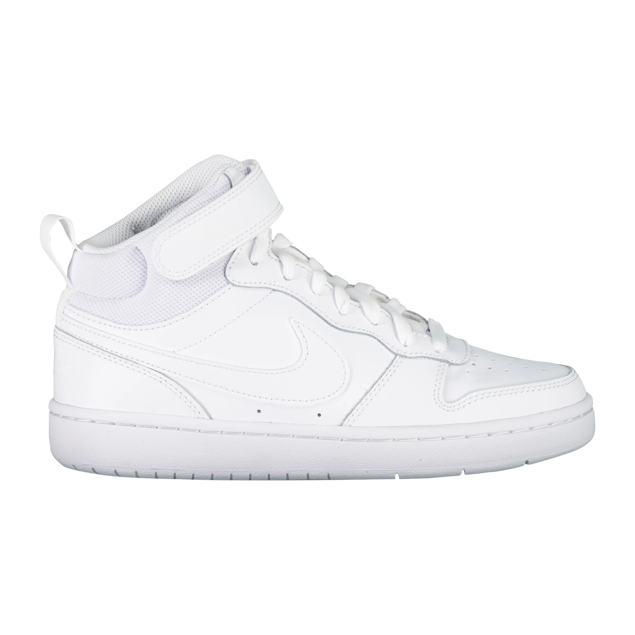 Nike Court Borough Mid 2, fritidssko barn 36 White/White-White