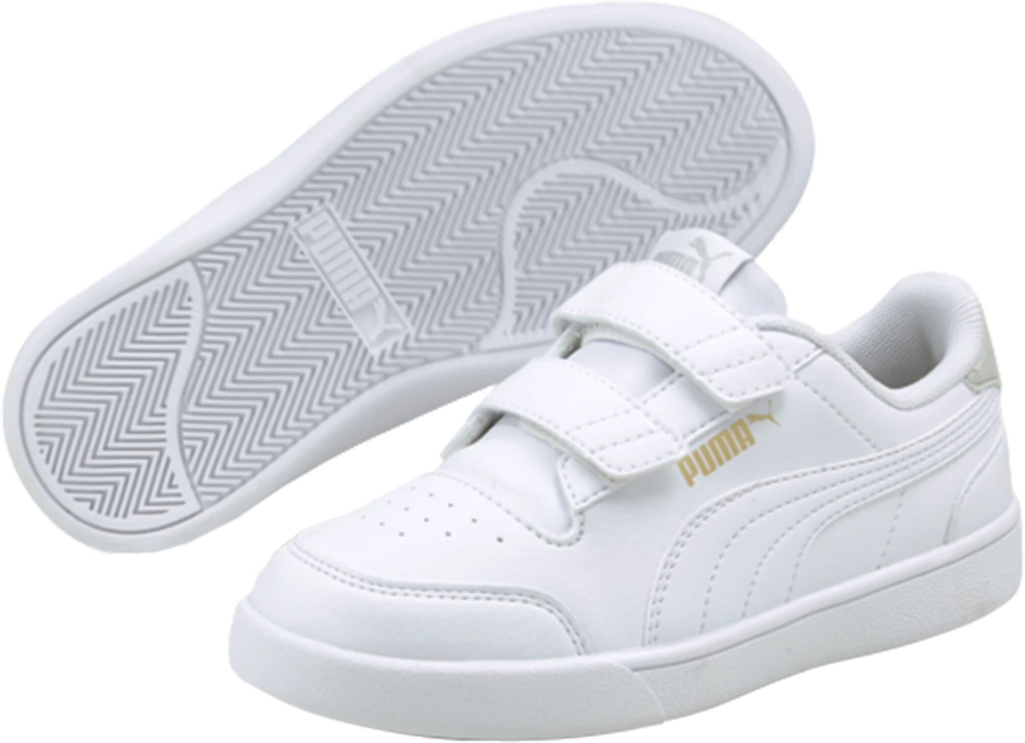 Puma Shuffle V PS, fritidssko barn 28 Puma White-Puma Whit