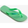 HAVAIANAS Chinelos Brasil logo, HAVAÏANAS, para criança verde