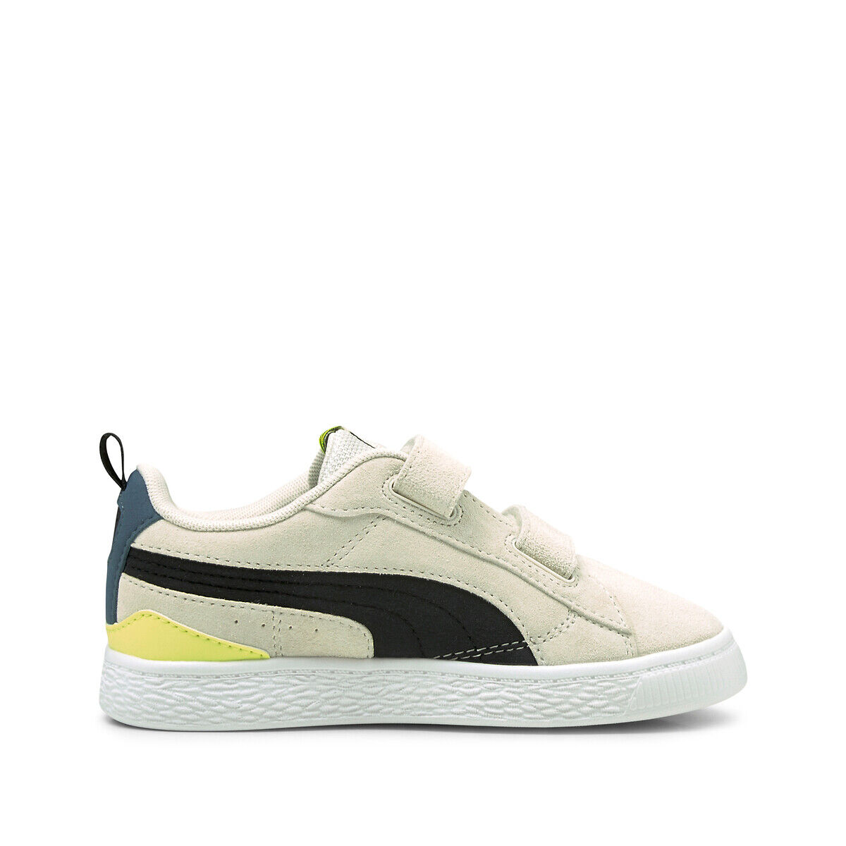 Puma Sapatilhas em pele, Suede Bloc V   Bege/Preto