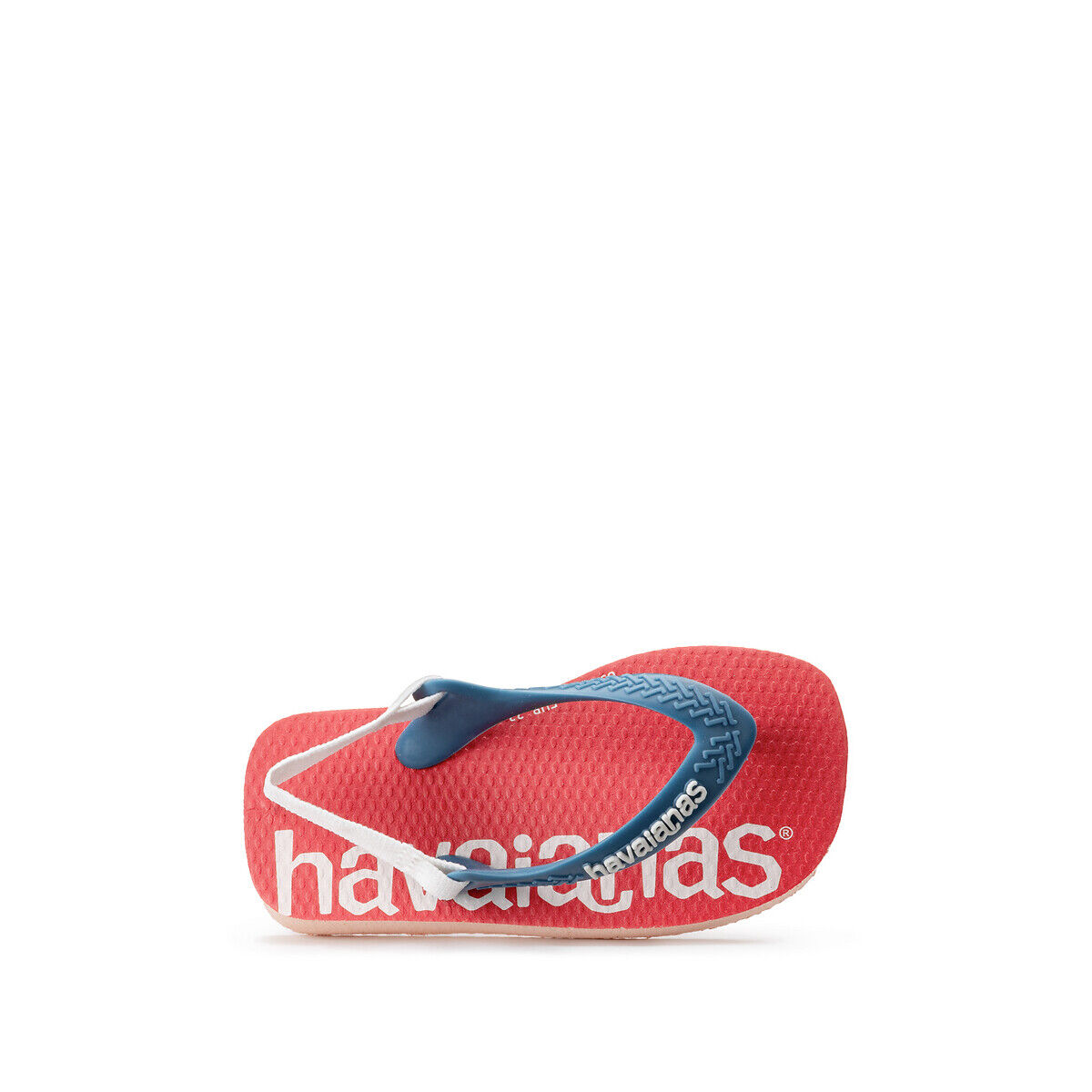 Havaianas Sandálias Baby Logomania   vermelho/azul