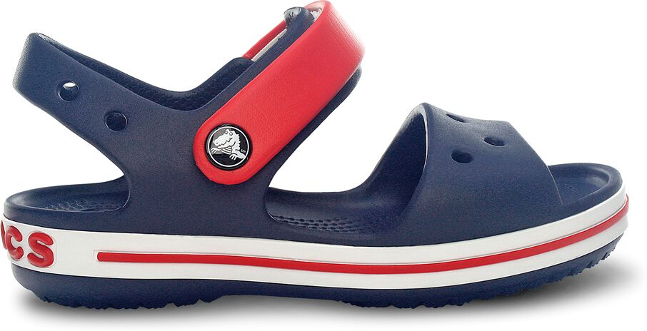 Crocs Sandálias Crocband Sandal Kids   marinho/vermelho