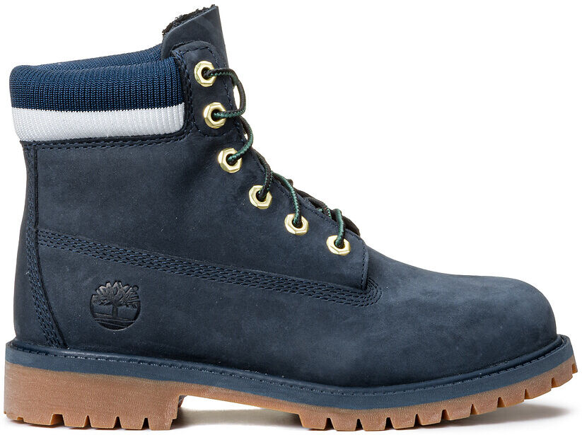 Timberland Botas em pele, Timberland Premium   Marinho