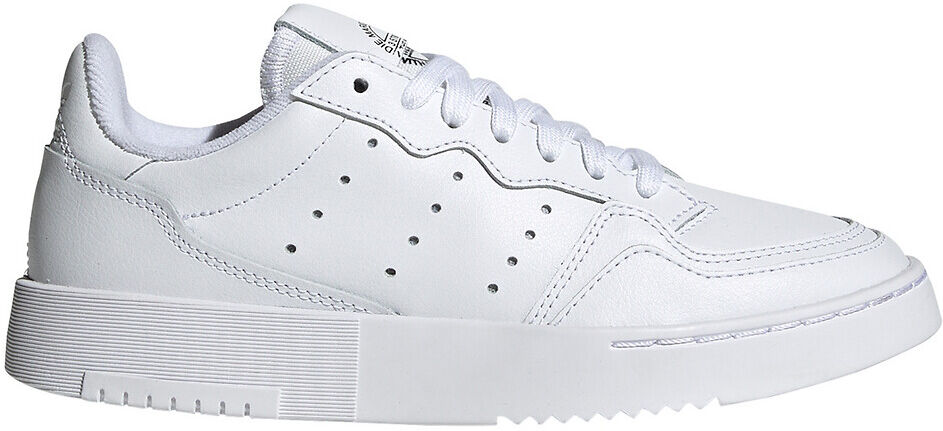 Adidas Originals Sapatilhas em pele Supercourt   Branco