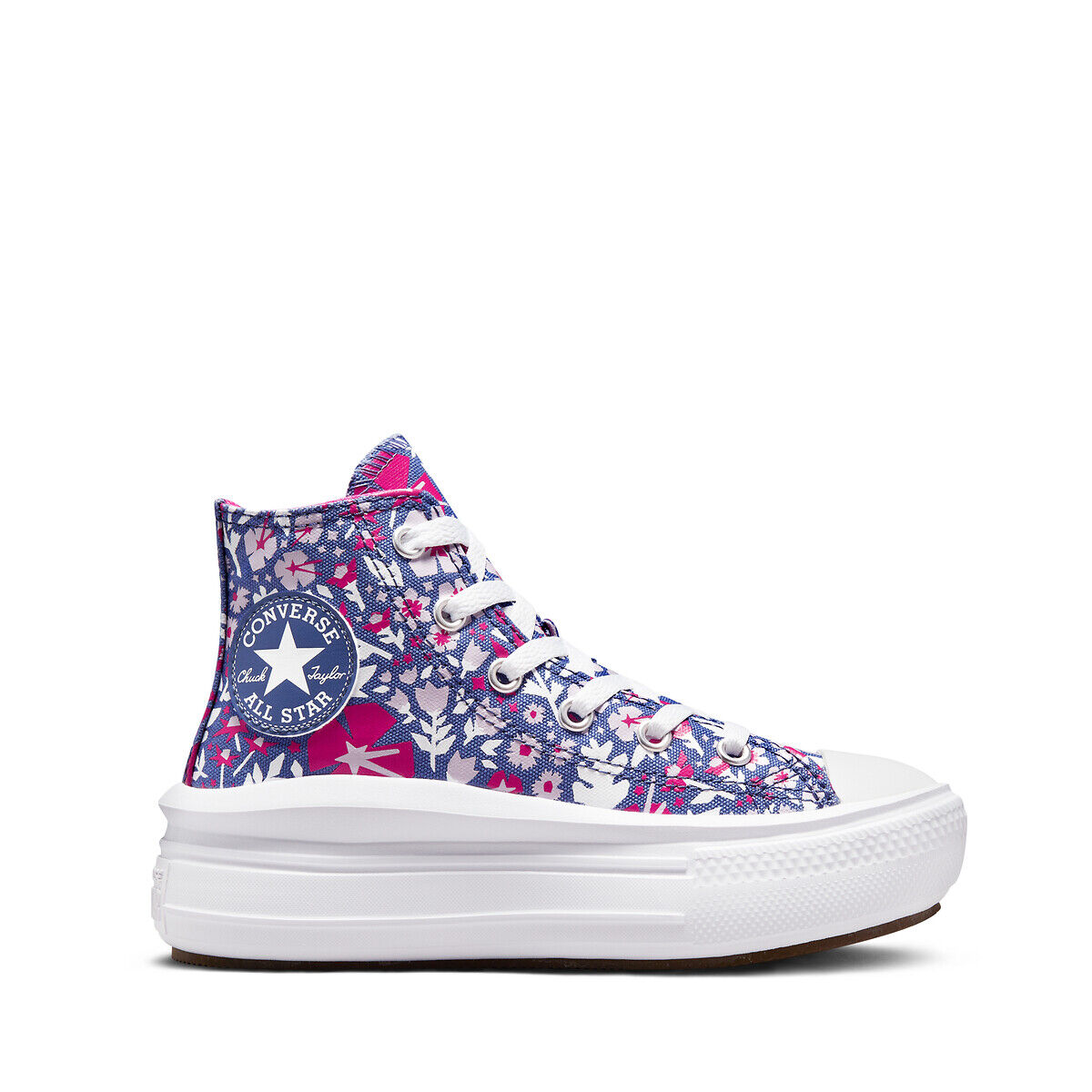 Converse Sapatilhas Chuck Taylor Move Paper Floral   Violeta/Azul