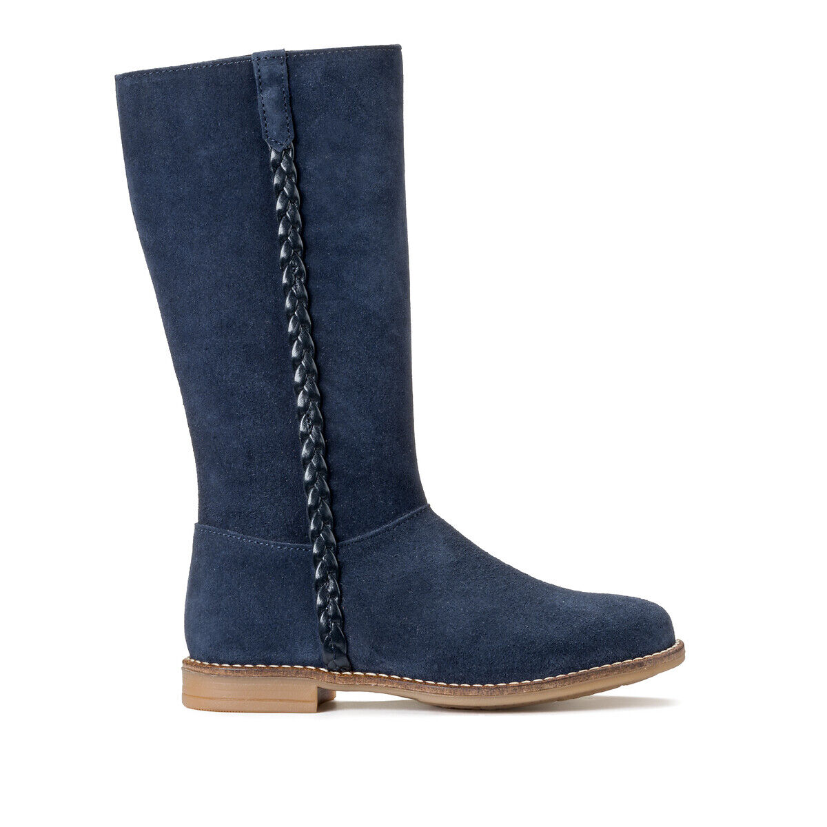 La Redoute Collections Botas em pele, do 28 ao 37   Marinho