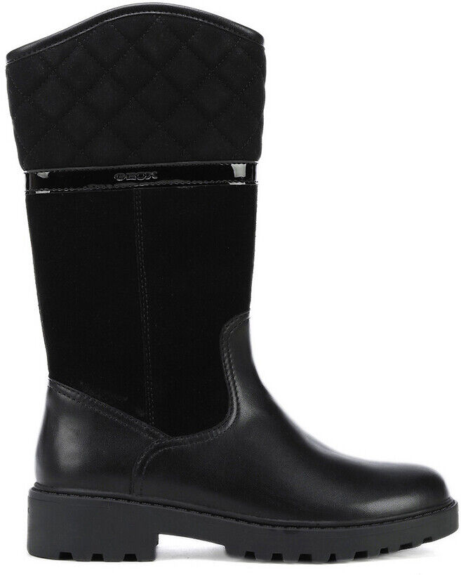 Geox Botas em pele Casey WPF   Preto