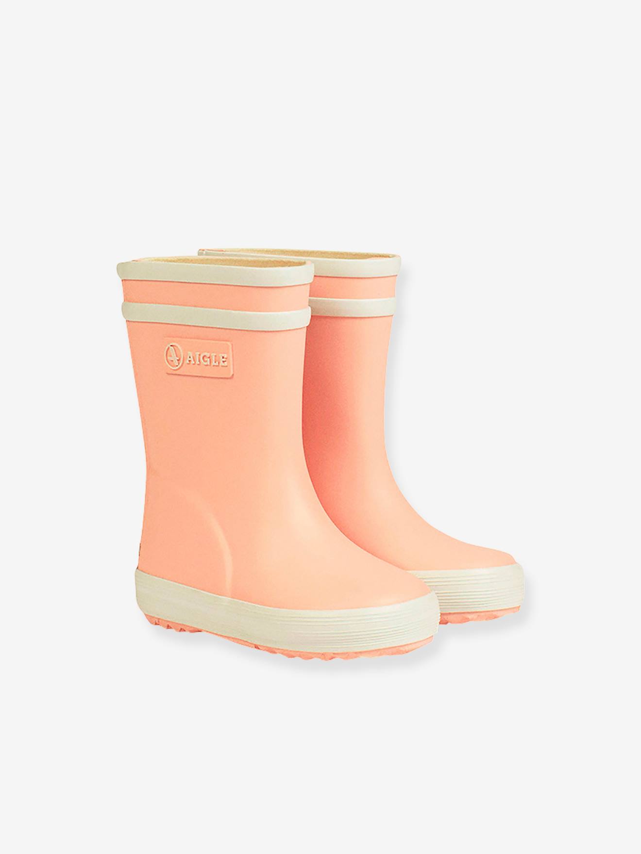 AIGLE Galochas para Baby Flac, da AIGLE® rosa claro liso