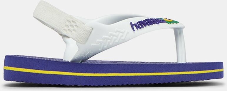 Havaianas Chinelos Havaianas Brasil Logo - Azul - Júnior Rapaz