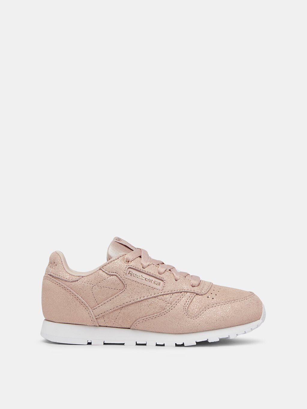 Reebok Sapatilhas - Ténis Reebok Classic Leather - Rosa - Criança Rapariga