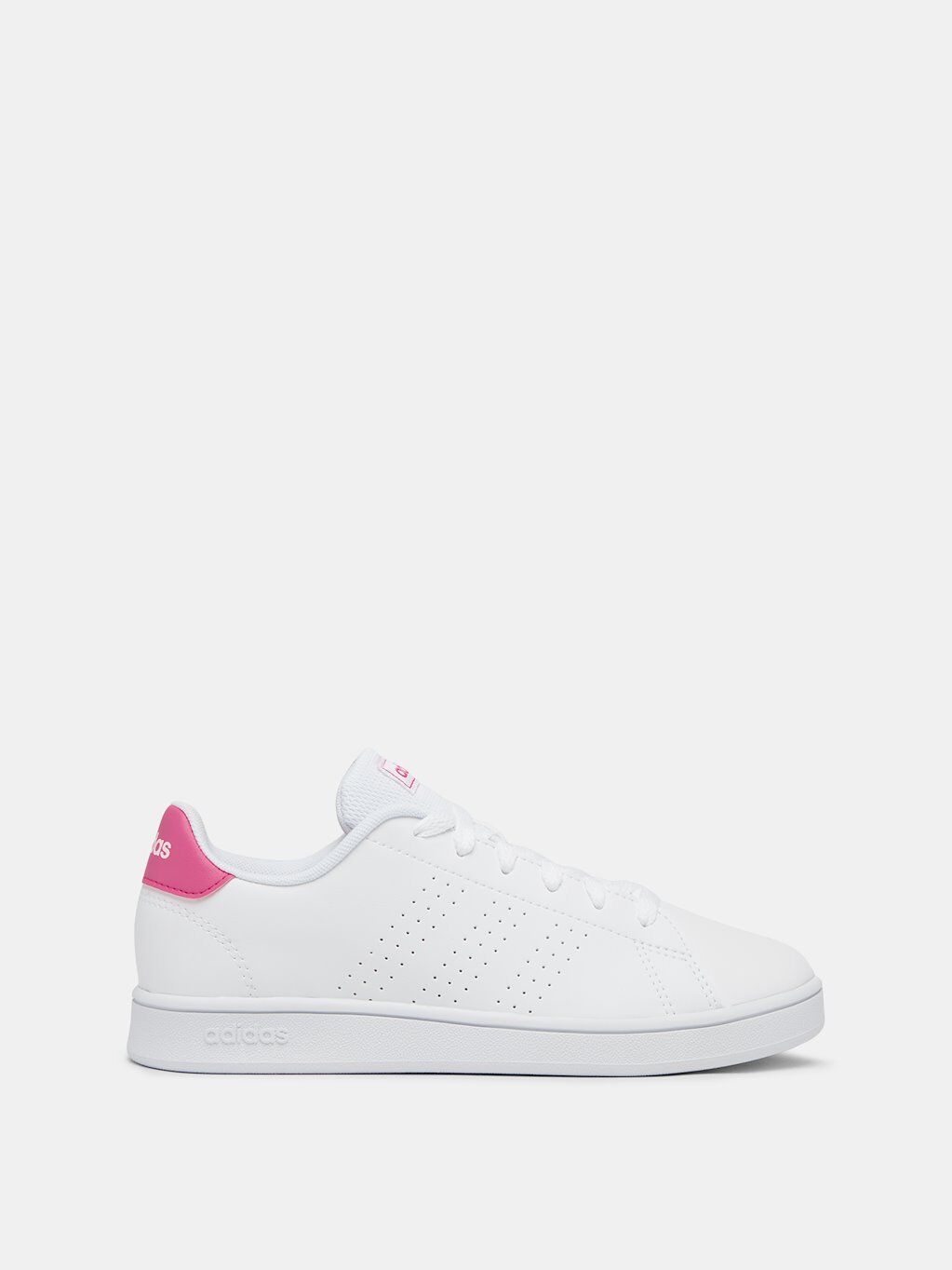 Adidas Sapatilhas - Ténis Adidas Advantage - Branco/Rosa - Criança Rapariga