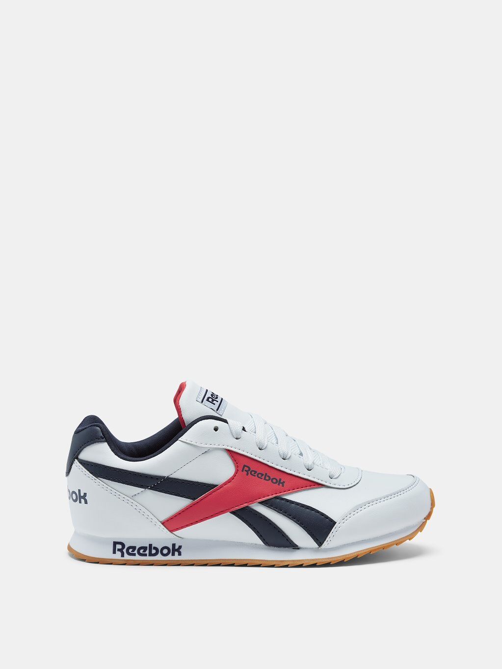 Reebok Sapatilhas - Ténis Reebok Royal Classic Jogger 2 - Branco/Marinho - Criança Rapariga