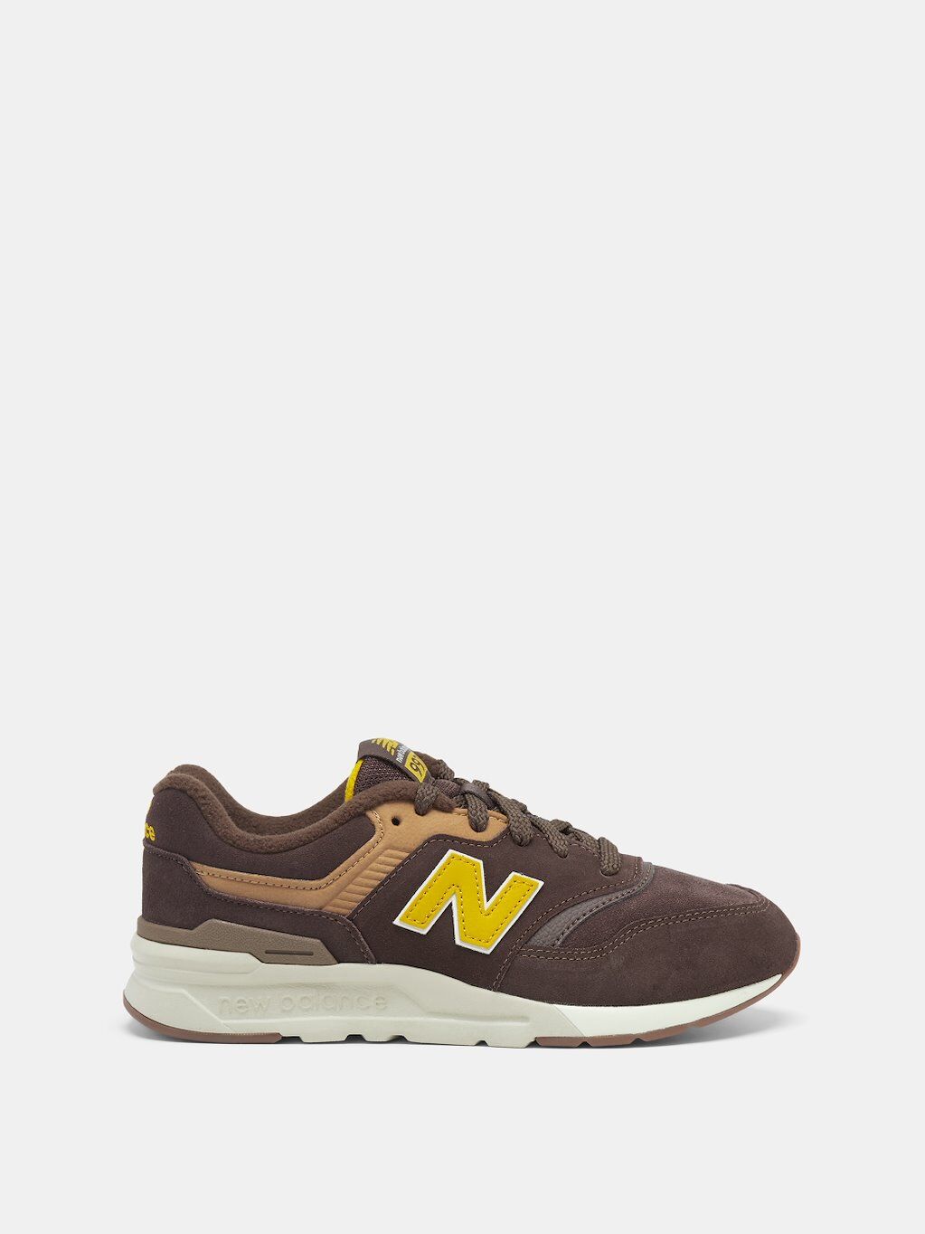 New Balance Sapatilhas - Ténis New Balance 997H - Castanho/Amarelo - Criança Rapaz