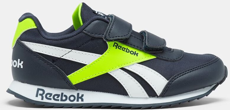 Reebok Sapatilhas - Ténis Reebok Royal Classic Jogger 2.0 - Marinho/Verde - Criança Rapaz