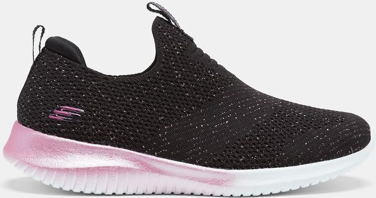 Skechers Sapatilhas - Ténis Skechers Ultra Flex Metamorphic - Preto/Rosa - Criança Rapariga