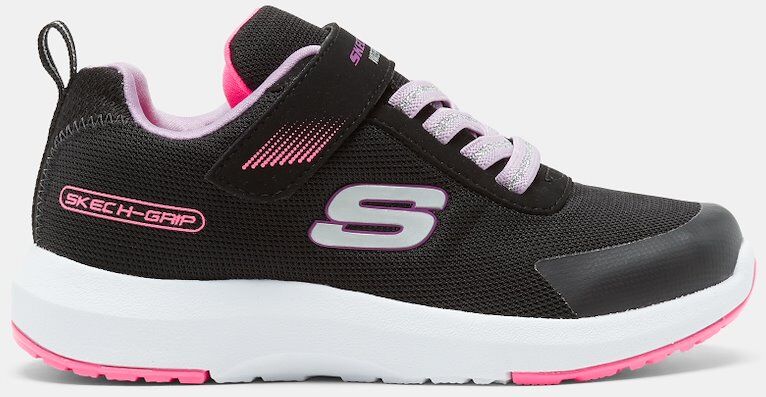 Skechers Sapatilhas - Ténis Skechers Dynamic Tread MistyMagic - Preto/Rosa - Criança Rapariga