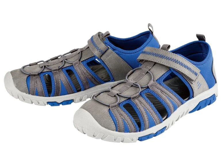 PEPPERTS® Chlapčenské / dievčenské sandále Air & Fresh (34, šedá)