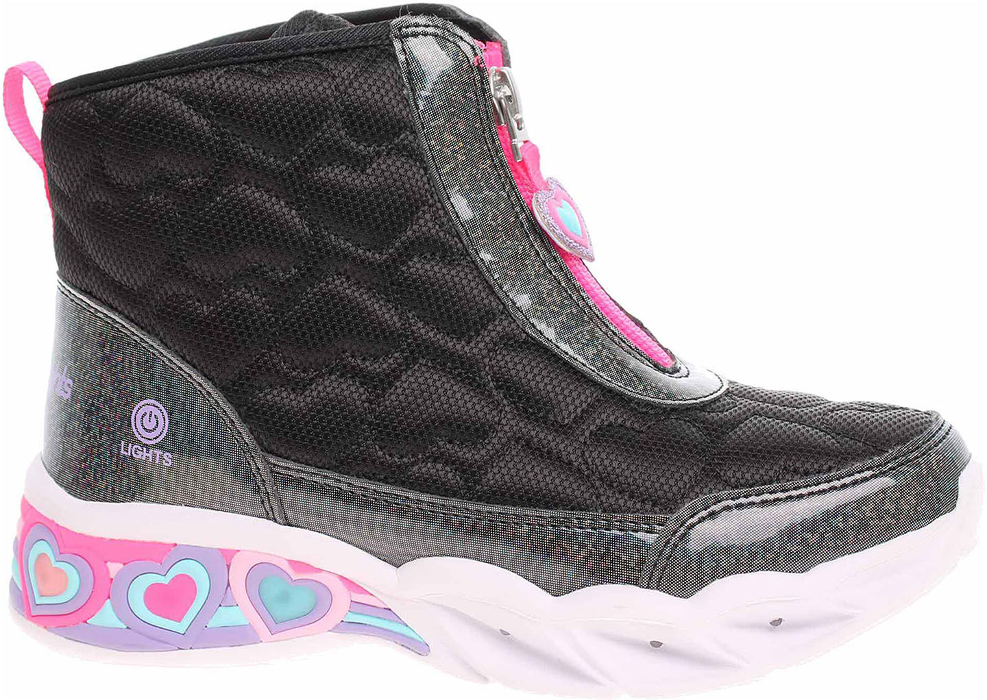 Skechers S Lights-Sweetheart Lights - Heart Hugger black-multi 29