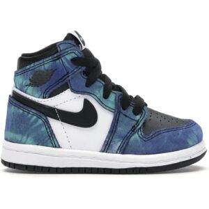 Nike Toddlers Jordan 1 Retro High Tie Dye (Td) - Size: UK 3.5K - EU 19.5 - - blue - Kids - Size: UK 3.5K - EU 19.5 -US 4C