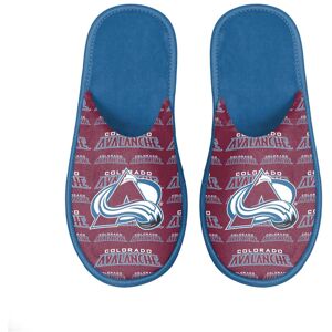 Youth FOCO Colorado Avalanche Scuff Wordmark Slide Slippers - Unisex - Maroon