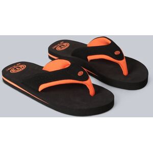 Animal Jekyl Kids Recycled Flip-Flops - Black - Black - Size: 1