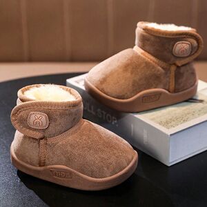 SHEIN Baby Booties Warm Shoes Snow Boots Khaki EUR21,EUR22,EUR23,EUR24,EUR25,EUR26