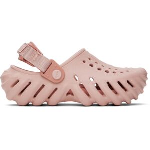 Crocs Kids Pink Echo Clogs  - Pink Clay - Size: US 6Y - unisex