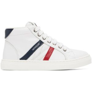 Moncler Enfant Kids White Petit Monaco Sneakers  - P07 White - Size: EU 30 - unisex