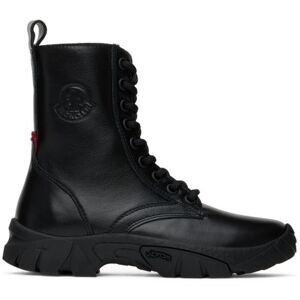 Moncler Enfant Kids Black Petit Larue Trek Boots  - 82E - Size: EU 36 - unisex