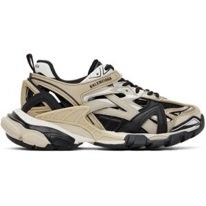 Balenciaga Kids Kids Beige & Black Track.2 Sneakers  - BEIGE/L BEIGE/BLACK - Size: EU 32 - unisex