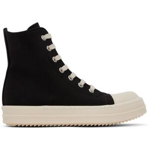 Rick Owens Kids Black Sneaks Sneakers  - 911 Black/Milk/Milk - Size: EU 30 - unisex