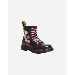 Dr Martens Girl's Dr. Martens Juniors Gradient Glitter Boots (Black/Pink) - Size: 12 years/12
