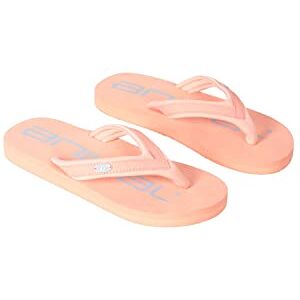 Animal Swish Kids Recycled Flip-Flops - Slip-On & Lightweight Footwear With Soft Padded Straps For Boys & Girls - Best For Spring, Summer, Beach & Outdoors Coral Kids Shoe Size 10